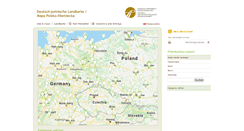 Desktop Screenshot of deutsch-polnische-landkarte.info